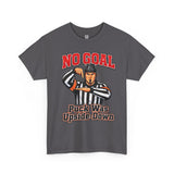 Hockey Referee T‑Shirt — "No Goal: Puck Was Upside‑Down"
