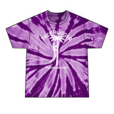 Hypsilophodon “Tree Hugger” Tie-Dye Tee | Purple, Black, Glaxy Spiral, Gold, Orange, Forest Green, Kelly, Light Blue, Pastel Rainbow, Ocean Rainbow, Red, Royal, Navy, Maroon (White)