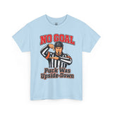 Hockey Referee T‑Shirt — "No Goal: Puck Was Upside‑Down"