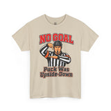 Hockey Referee T‑Shirt — "No Goal: Puck Was Upside‑Down"
