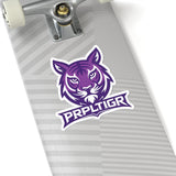 PRPLTIGR Kiss-Cut Sticker — Prpltigr Gaming Decal for Laptops, Water Bottles & Gear