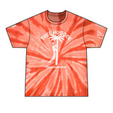Hypsilophodon “Tree Hugger” Tie-Dye Tee | Purple, Black, Glaxy Spiral, Gold, Orange, Forest Green, Kelly, Light Blue, Pastel Rainbow, Ocean Rainbow, Red, Royal, Navy, Maroon (White)