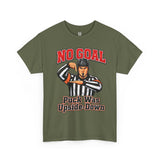 Hockey Referee T‑Shirt — "No Goal: Puck Was Upside‑Down"