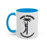 Tree Hugger Hypsi Mug | PRPLTIGR Logo
