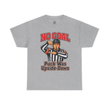 Hockey Referee T‑Shirt — "No Goal: Puck Was Upside‑Down"