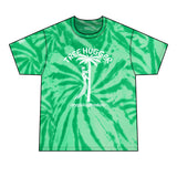 Hypsilophodon “Tree Hugger” Tie-Dye Tee | Purple, Black, Glaxy Spiral, Gold, Orange, Forest Green, Kelly, Light Blue, Pastel Rainbow, Ocean Rainbow, Red, Royal, Navy, Maroon (White)