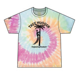 Hypsilophodon “Tree Hugger” Tie-Dye Tee | Purple, Black, Glaxy Spiral, Gold, Orange, Forest Green, Kelly, Light Blue, Pastel Rainbow, Ocean Rainbow, Red, Royal, Navy, Maroon (White)
