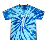Hypsilophodon “Tree Hugger” Tie-Dye Tee | Purple, Black, Glaxy Spiral, Gold, Orange, Forest Green, Kelly, Light Blue, Pastel Rainbow, Ocean Rainbow, Red, Royal, Navy, Maroon (White)