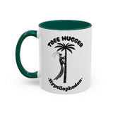 Tree Hugger Hypsi Mug | PRPLTIGR Logo